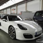 Porsche Boxster en taller Porsche en Cartagena